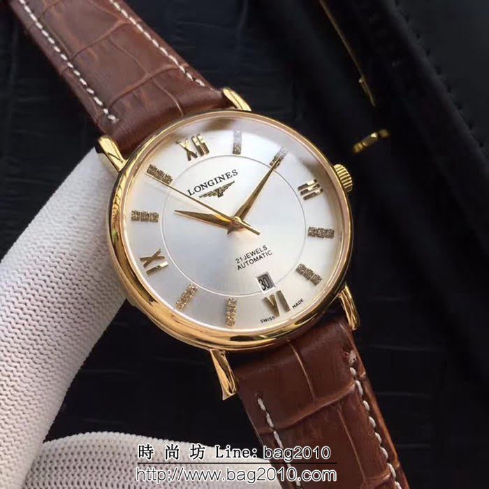LONGINES浪琴 全自動機械 男士腕表 WSS0373